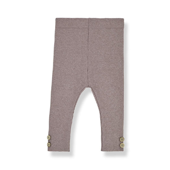 Sia Rib Leggings in Mauve