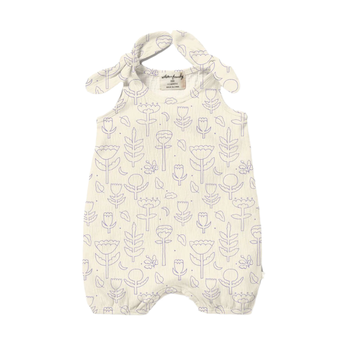 Garden Tie Romper