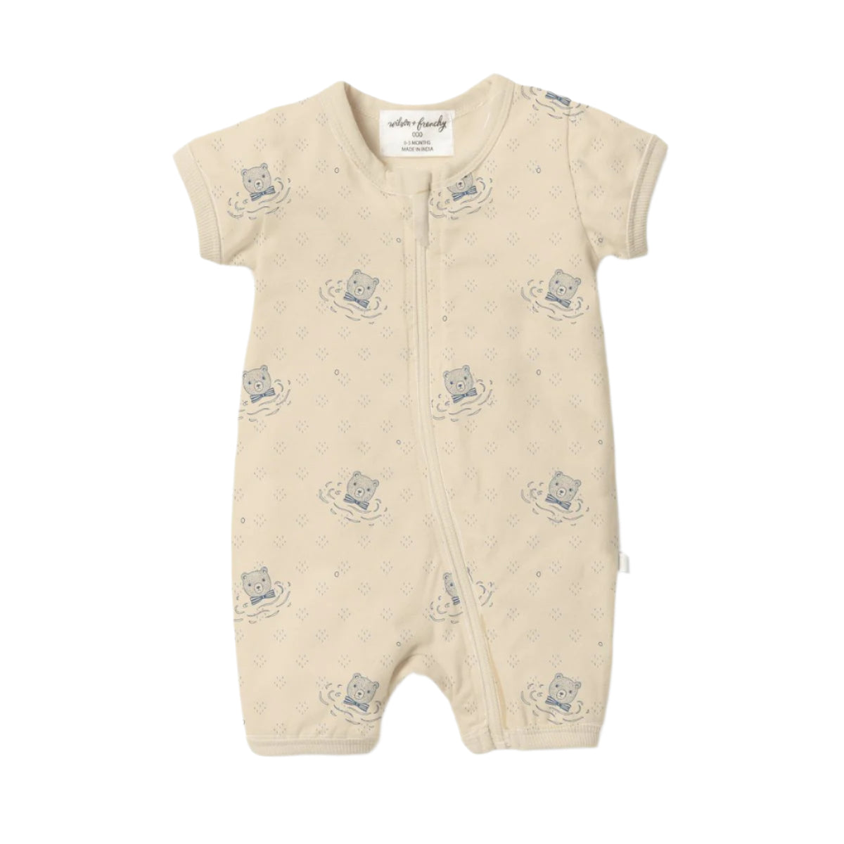 Little Bear Pointelle Romper