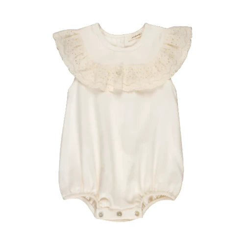 Laurinda Lace Bodysuit in Natural