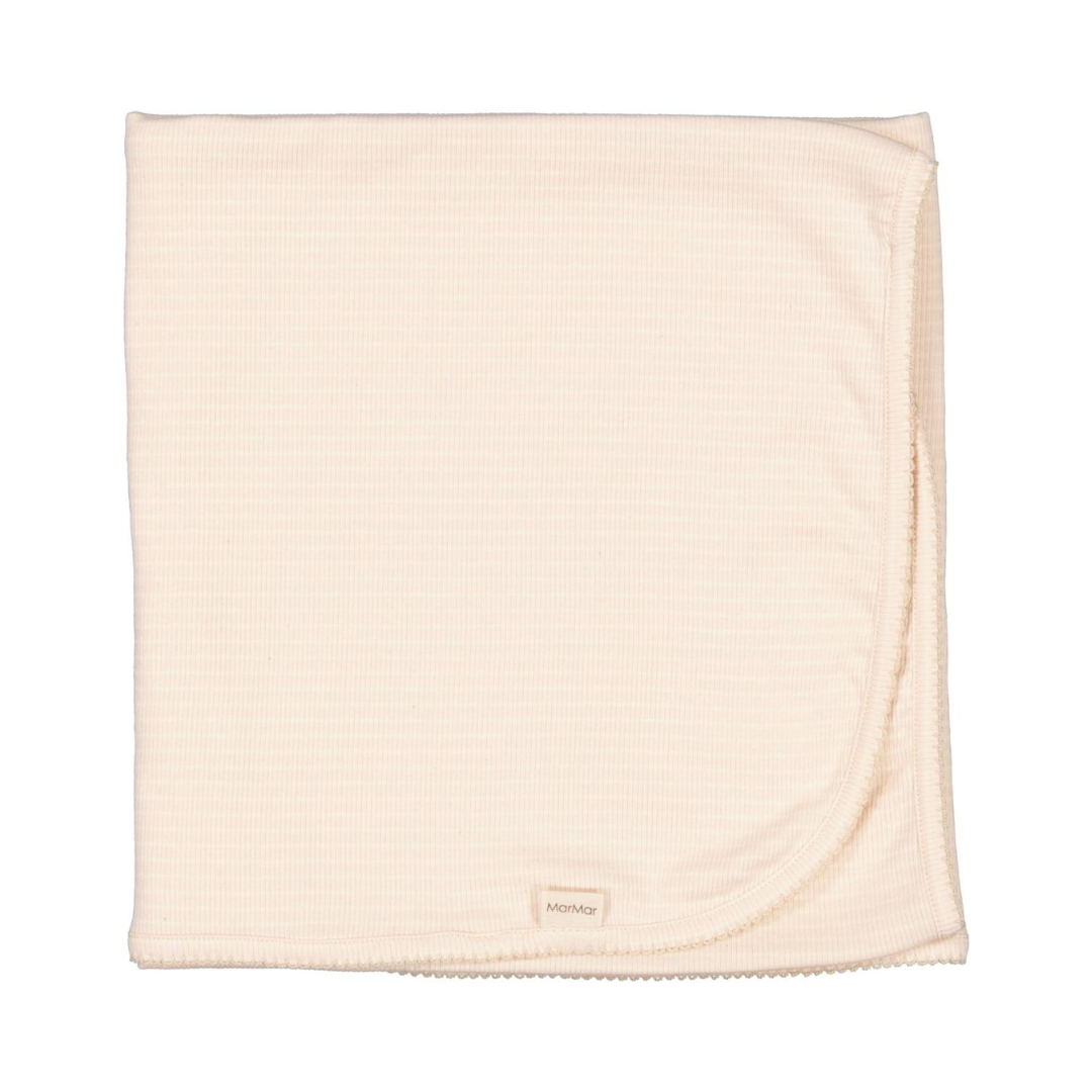 Alida Blanket in Rose Quartz Stripe