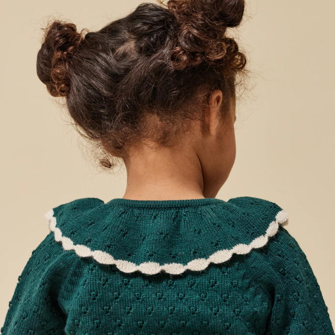 Holiday Knit Sweater in Forest