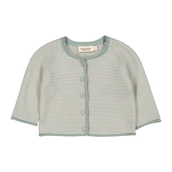 Totti Cardigan in Jade Stripe