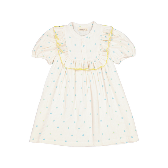 Dagny Cotton Dress in Geometrics