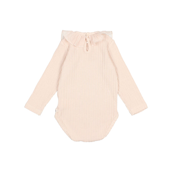 Girly Bodysuit in Cream Pink