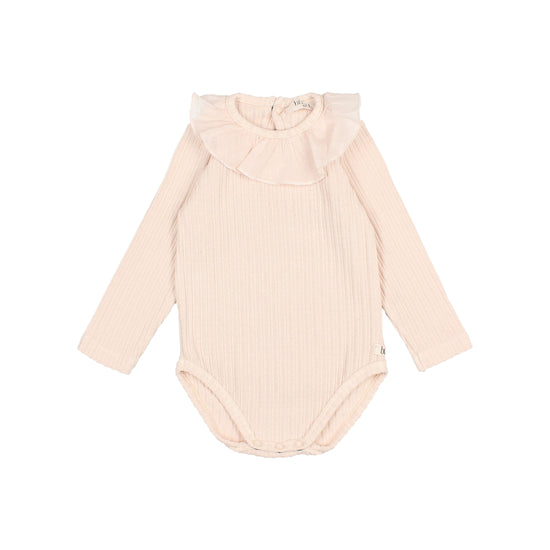 Girly Bodysuit in Cream Pink