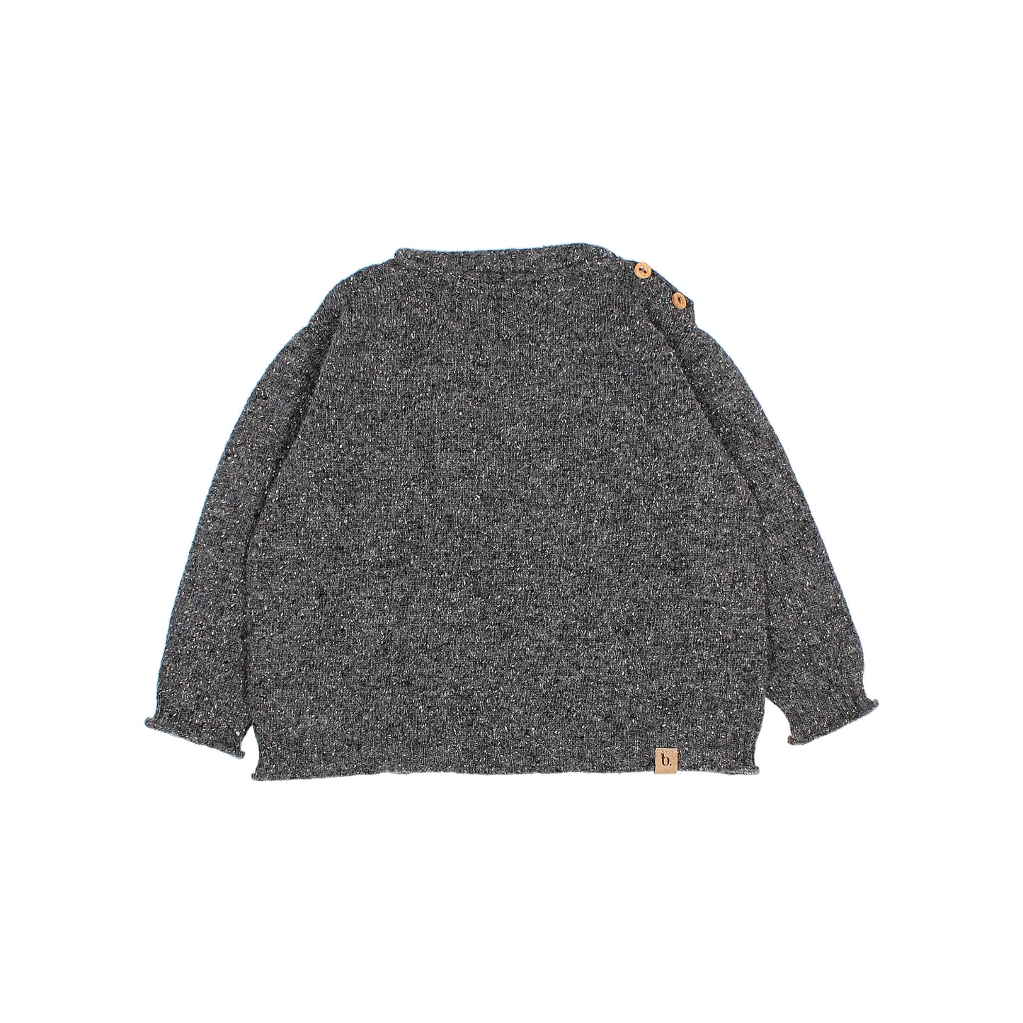 Fine Knit Sweater in Antracite