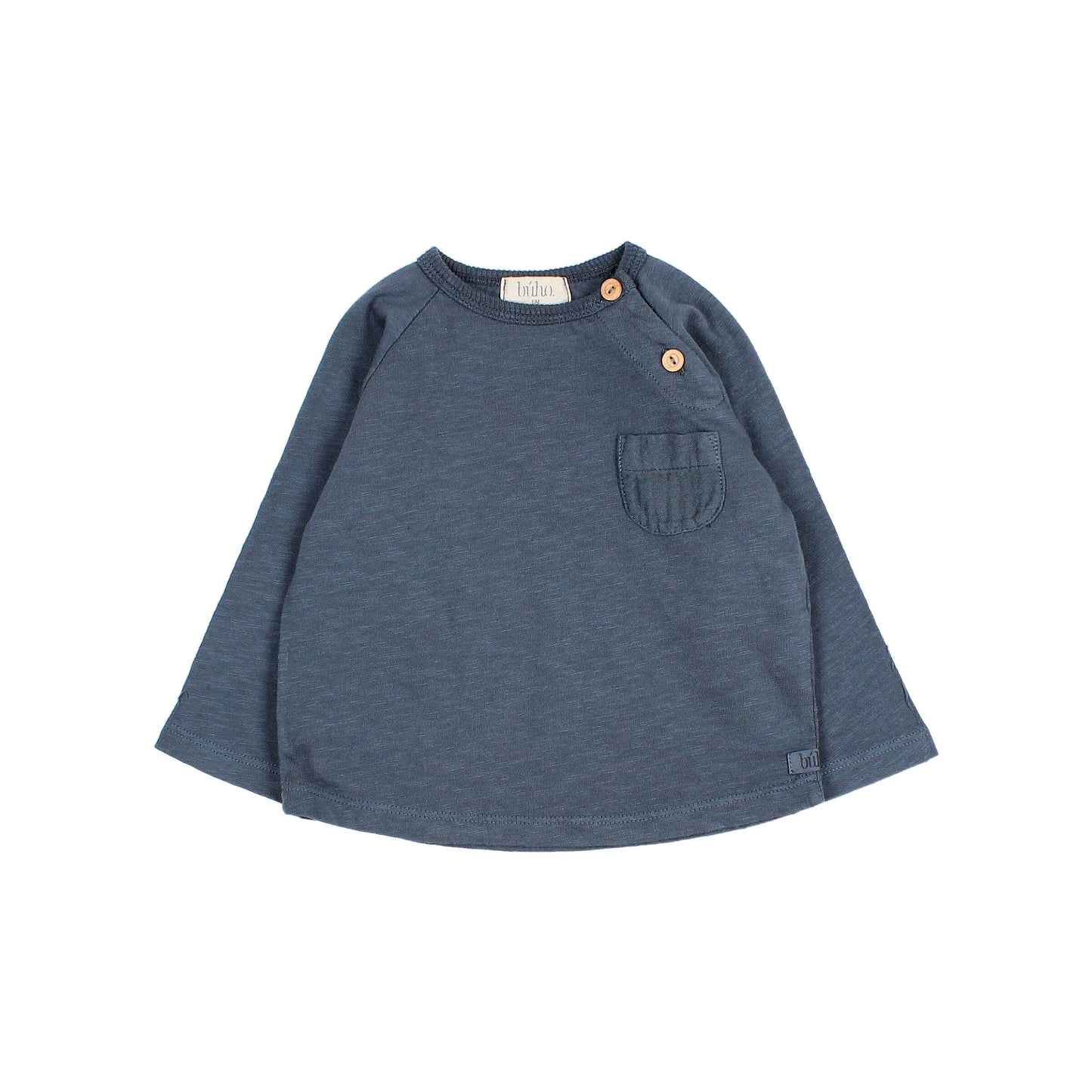 Pocket T-Shirt in Antic Blue