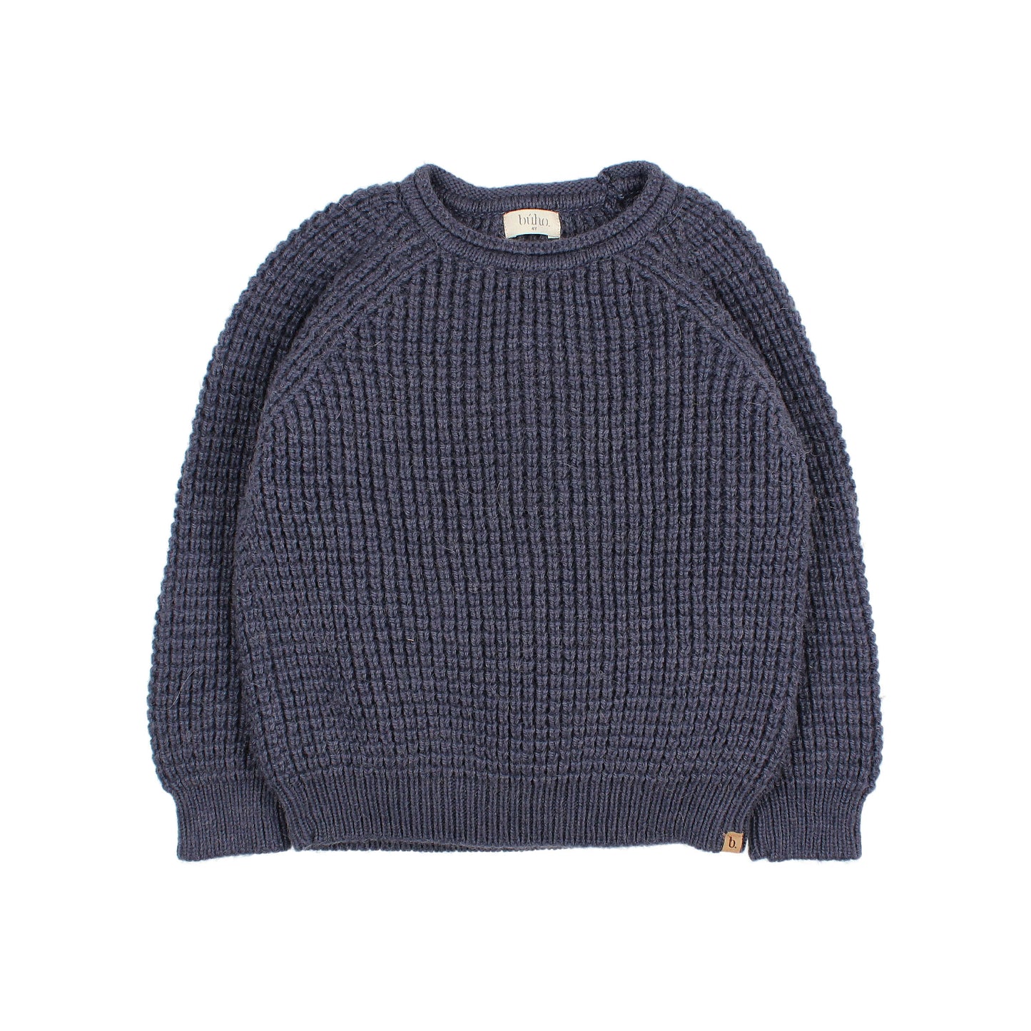 Soft Knit Toddler Sweater in Navy