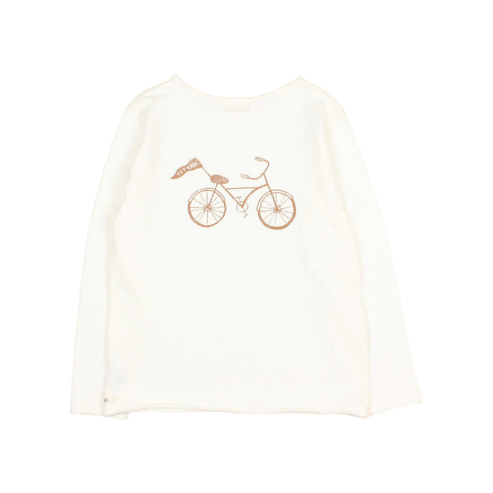 Bike Shirt in Ecru