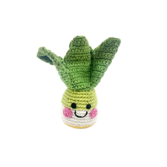Knit Bok Choy Rattle