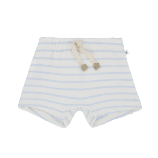 Blue Striped Dimitri Terry Shorts