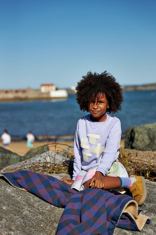 Embroidered Birdy Sweatshirt - Toddler