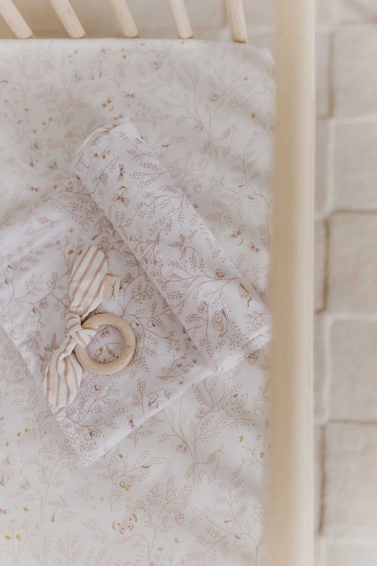 Secret Garden Organic Muslin Swaddle