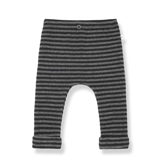 Eusebi Stripe Leggings in Anthracite