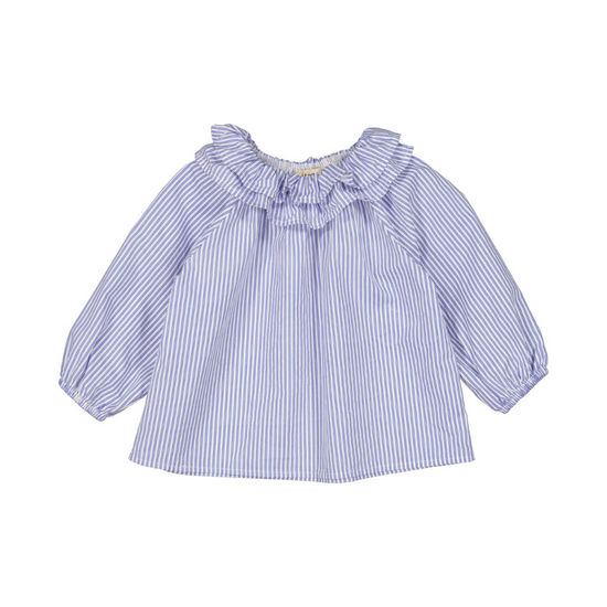 Tonella Blouse in Bolich Stripes