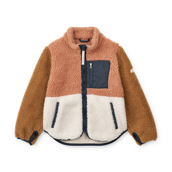 Nolan Teddy Jacket in Tuscany Rose