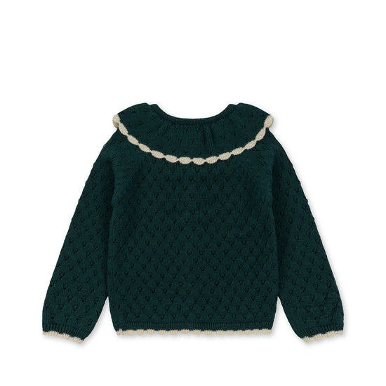 Holiday Knit Sweater in Forest