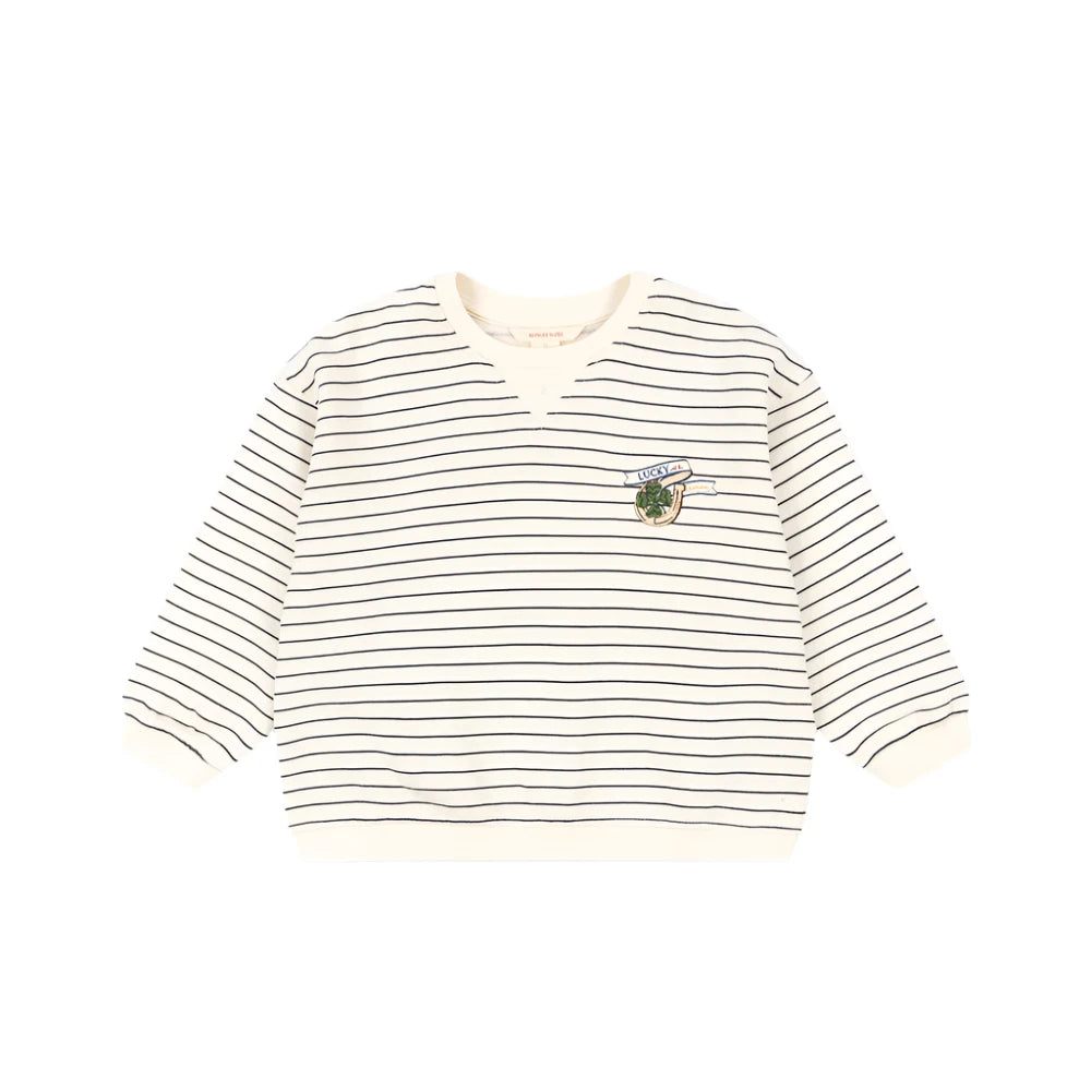 Lucky Lemon Striped Sweatshirt