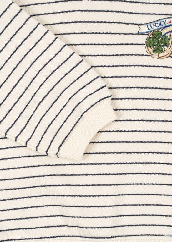 Lucky Lemon Striped Sweatshirt