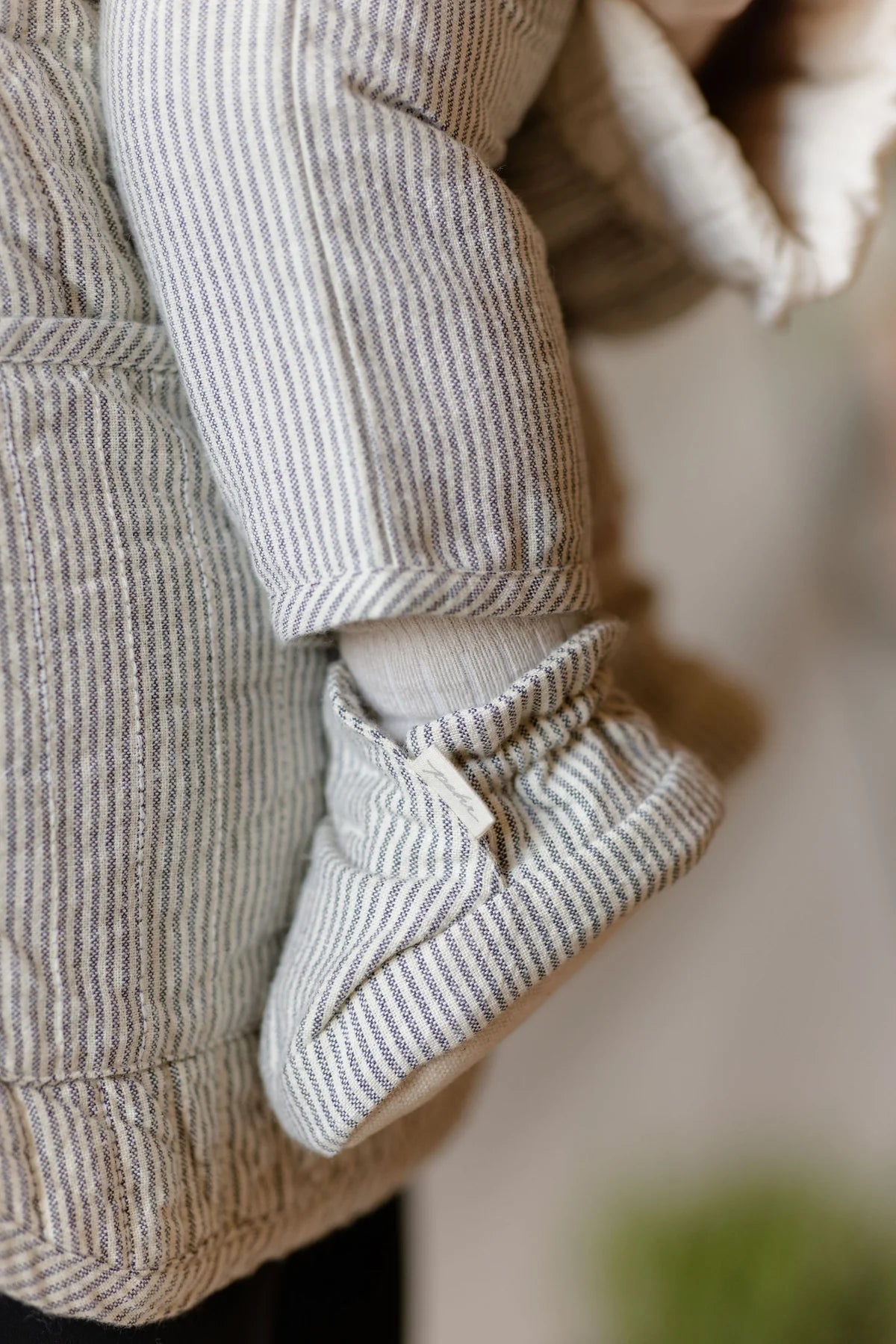 Railroad Stripe Booties