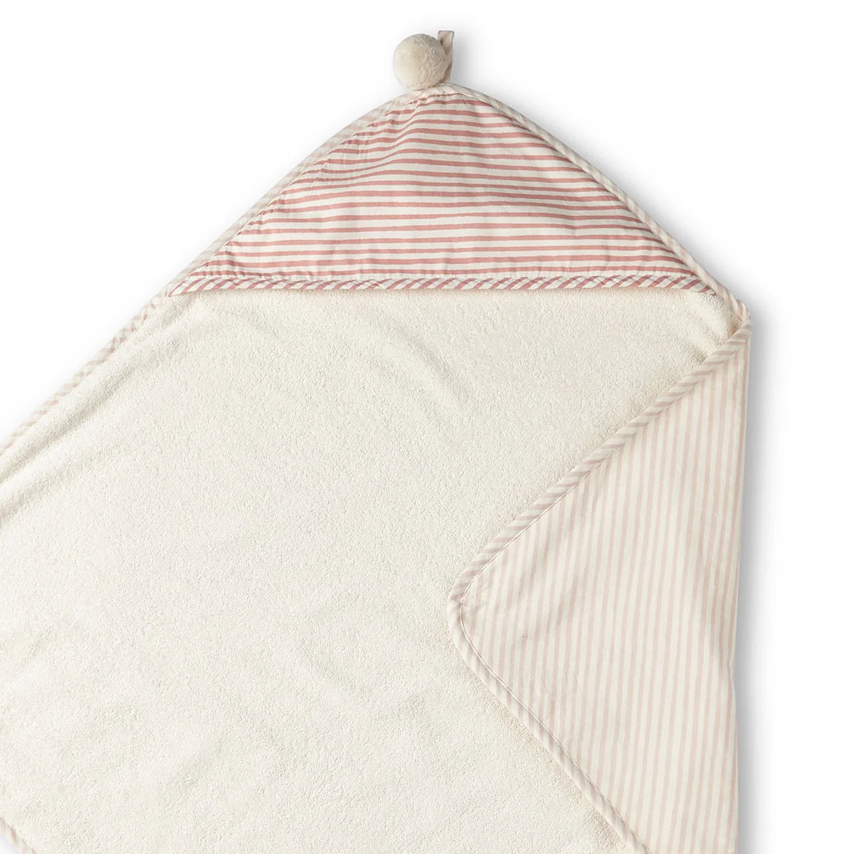 Petal Striped Hooded Towel