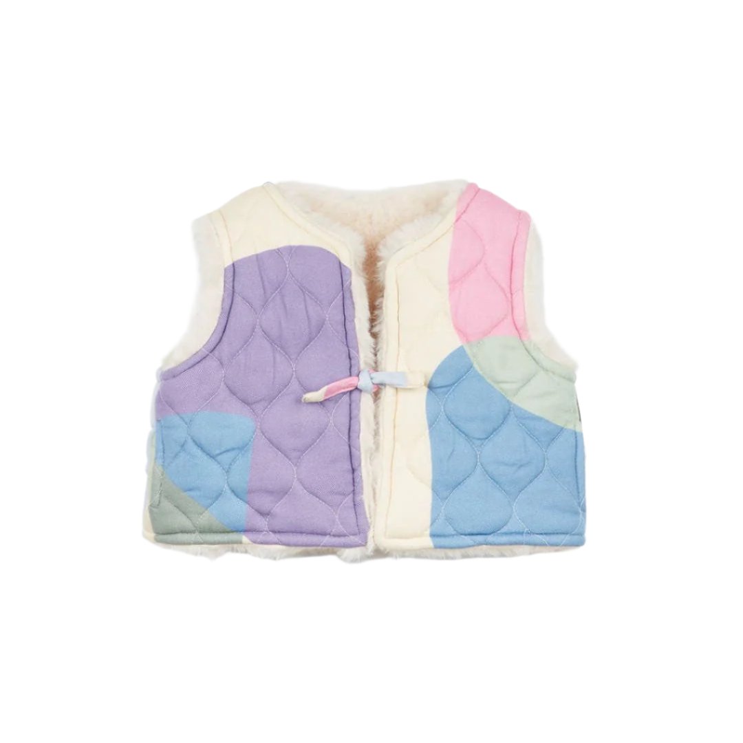 Baby Pastel Reversible Vest