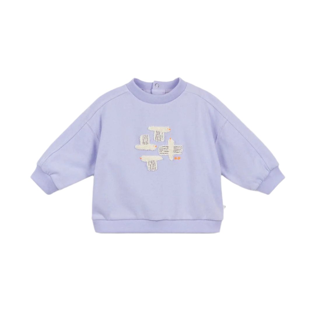 Baby Bird Sweatshirt in Lilac