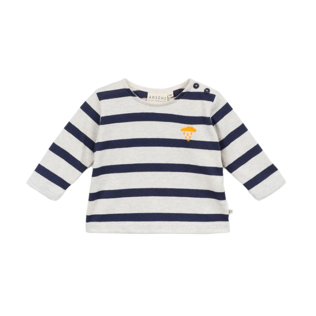 Baby Cloud Mariniere Shirt in Nuit