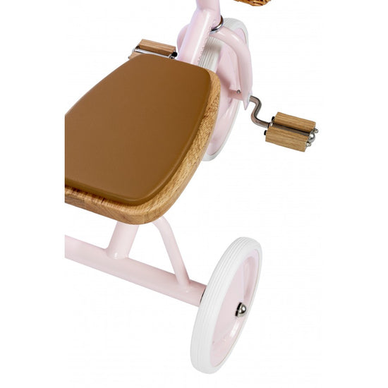 Pink Vintage Trike with Basket