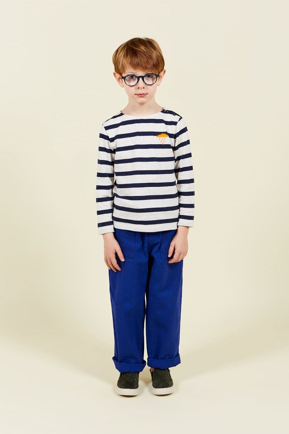 Toddler Cloud Mariniere Shirt in Nuit