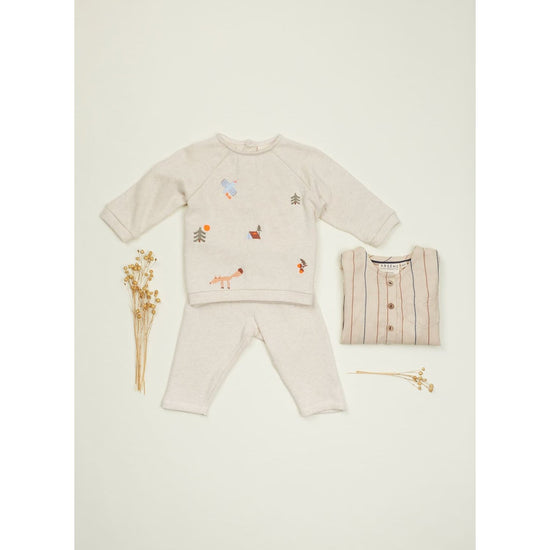 Camp Embroidered Baby Sweatshirt