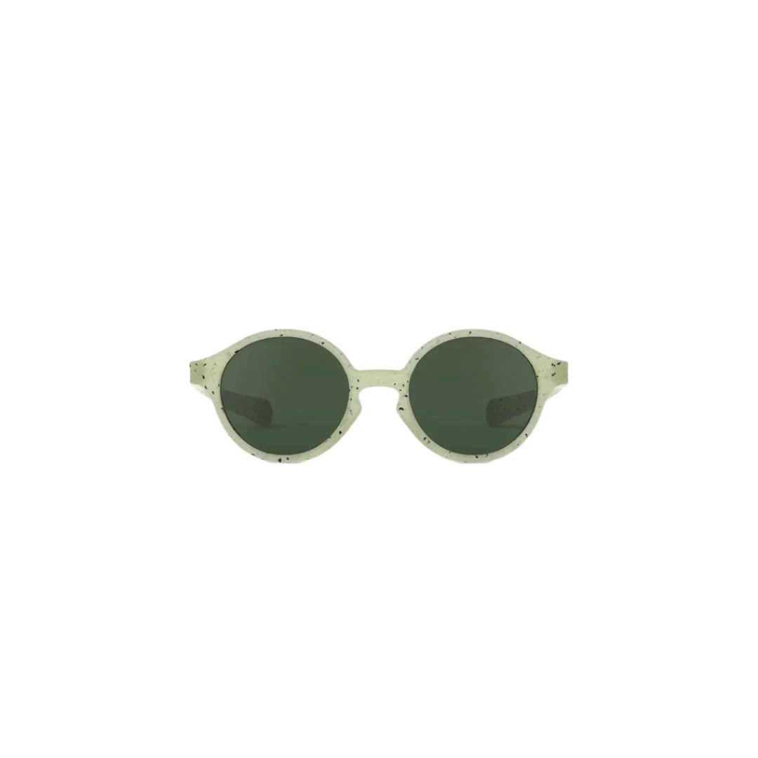 Kids Sunglasses in Dyed Green Speckle