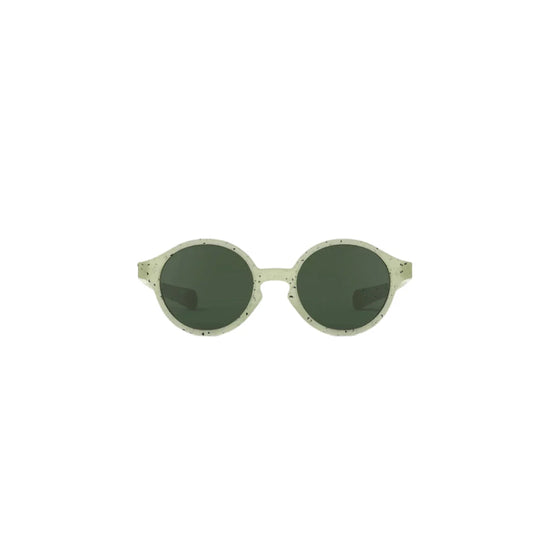 Kids Sunglasses in Dyed Green Speckle