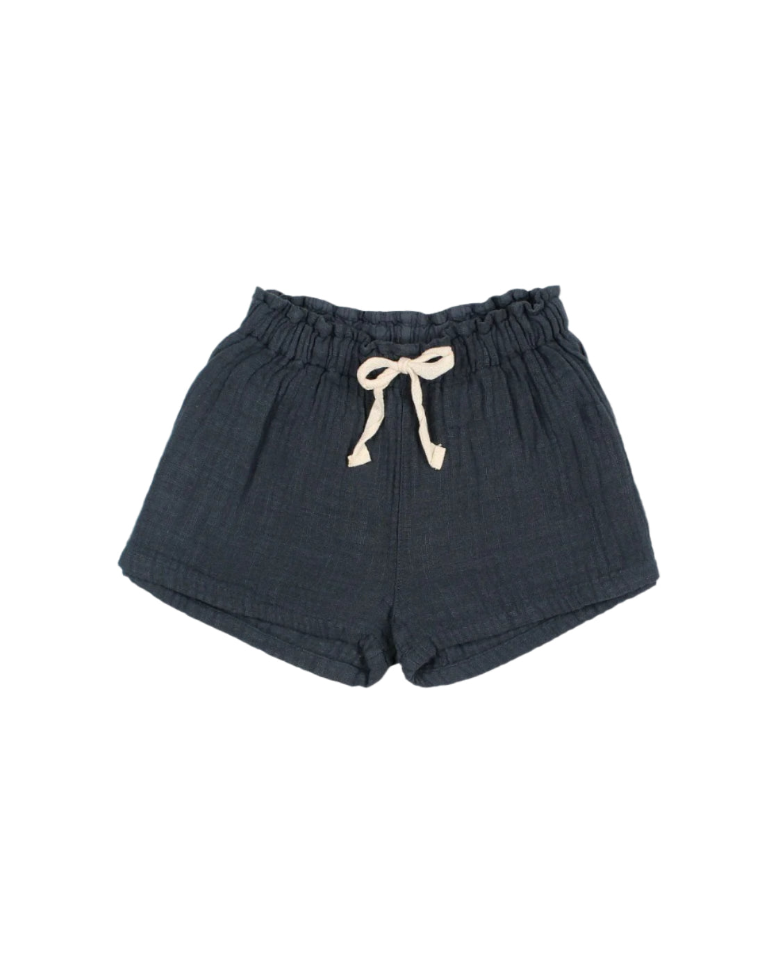 Navy Muslin Shorts - Toddler