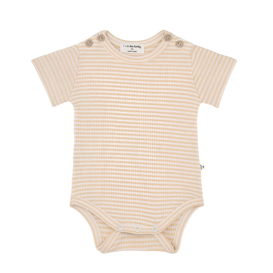 Peach Striped Eloi Bodysuit