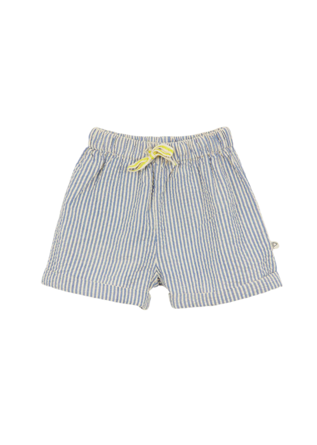 Bleu Mini Stripes Shorts - Baby