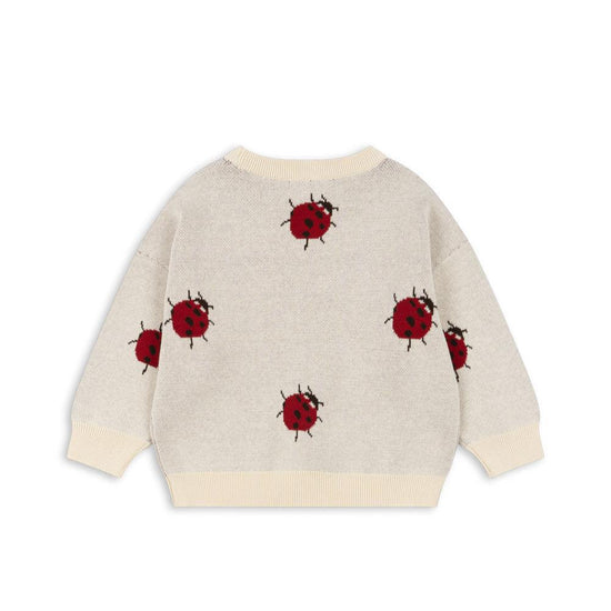 Ladybug Lapis Knit Sweater