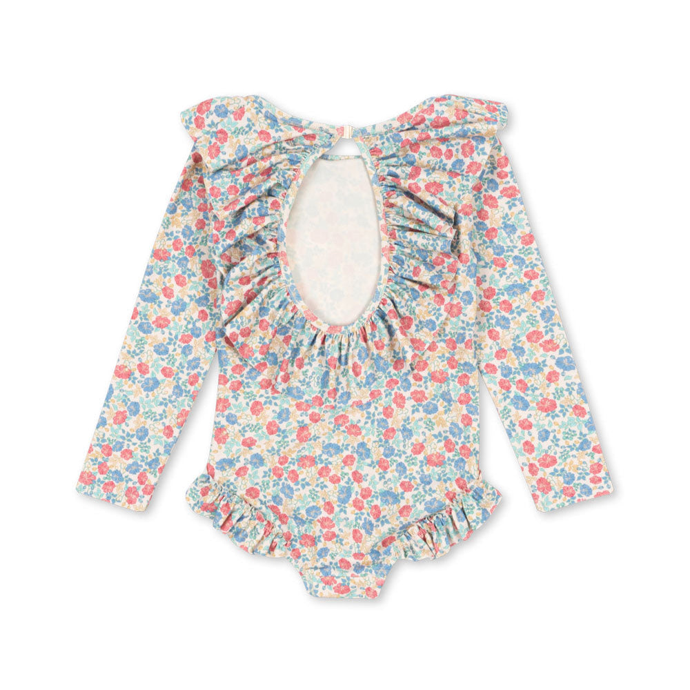 Manuca Swimsuit in Fiola Flowers