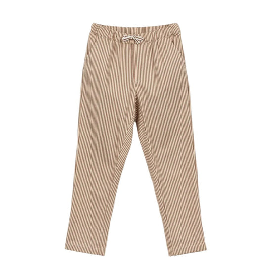 Toddler Striped Denim Pants in Terre