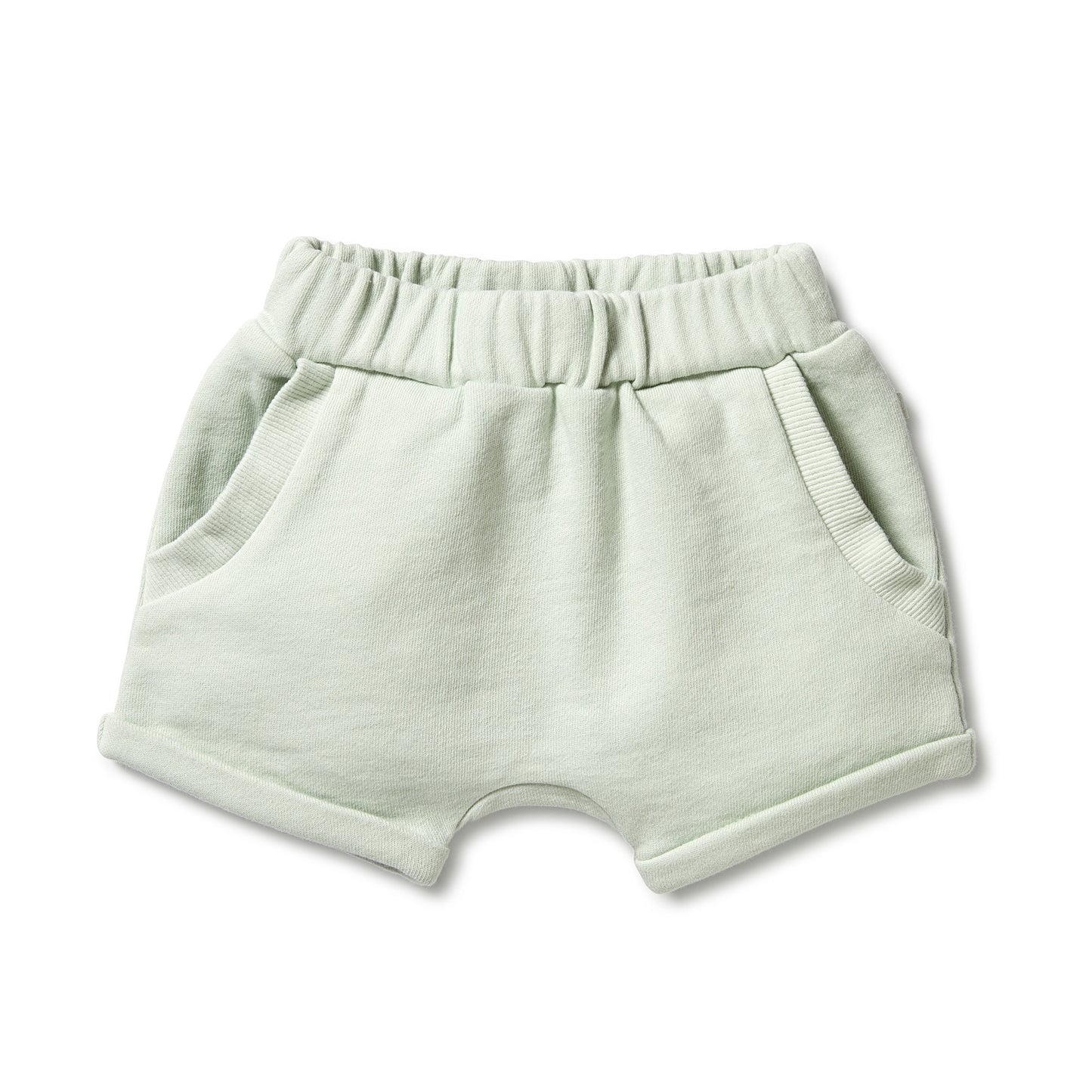 French Terry Shorts in Lilypad